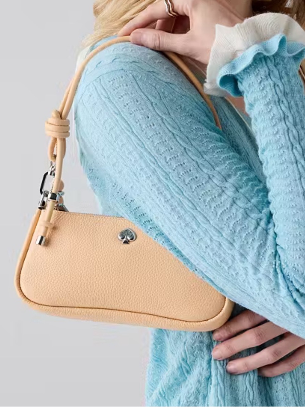 NEW kate spade new york Leather Kayla Mini Shoulder Bag In Citrus Glaze
